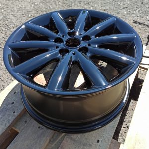 Mini Black Alloy Wheel refurbished